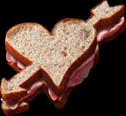 sandwich san valentin